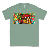 Sage summer with fruits license plate Classic Tee - BarkalooDesign