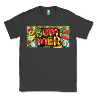 Smoke summer with fruits license plate Classic Tee - BarkalooDesign