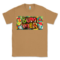 Toasted Coconut summer with fruits license plate Classic Tee - BarkalooDesign