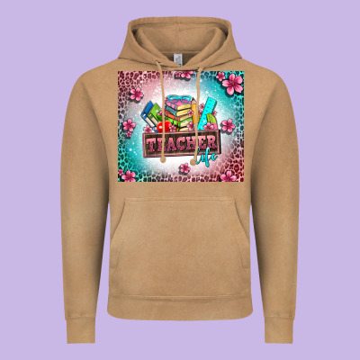 Teacher Life Vintage Hoodie Designed By Adodesignshop