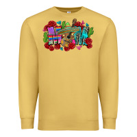 Antique Gold mom mexico Premium Sweatshirt - Zillion Design Studio