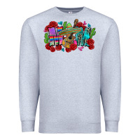 Heather Grey mom mexico Premium Sweatshirt - Zillion Design Studio