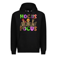 Black hocus pocus skeleton Premium Hoodie - AdoDesignShop