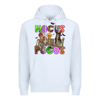 White hocus pocus skeleton Premium Hoodie - AdoDesignShop