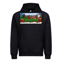 Black merry christmas with santa claus license plate Urban Hoodie - BundleAndBundleShop