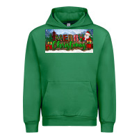 Emerald merry christmas with santa claus license plate Urban Hoodie - BundleAndBundleShop