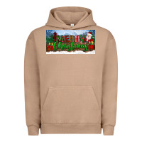 Pigment Burro merry christmas with santa claus license plate Urban Hoodie - BundleAndBundleShop