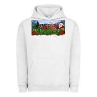 Pigment Lunar Rock merry christmas with santa claus license plate Urban Hoodie - BundleAndBundleShop
