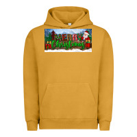 Pigment Peanut Butter merry christmas with santa claus license plate Urban Hoodie - BundleAndBundleShop