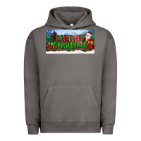 Pigment Tornado merry christmas with santa claus license plate Urban Hoodie - BundleAndBundleShop