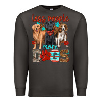 Smoke less people more dogs Premium Sweatshirt - texasbilliewilder