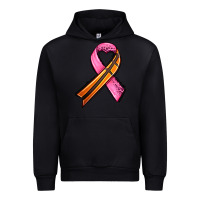 Black breast cancer sport ribbons Urban Hoodie - AdoDesignShop