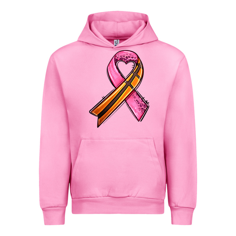 Breast Cancer Sport Ribbons Urban Hoodie by AdoDesignShop | Teevron