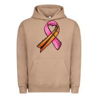 Pigment Burro breast cancer sport ribbons Urban Hoodie - AdoDesignShop