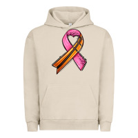 Pigment French Oak breast cancer sport ribbons Urban Hoodie - AdoDesignShop