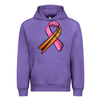 Tulip breast cancer sport ribbons Urban Hoodie - AdoDesignShop