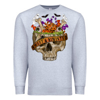 Heather Grey sweet & sinister Premium Sweatshirt - RanaPortraitStore
