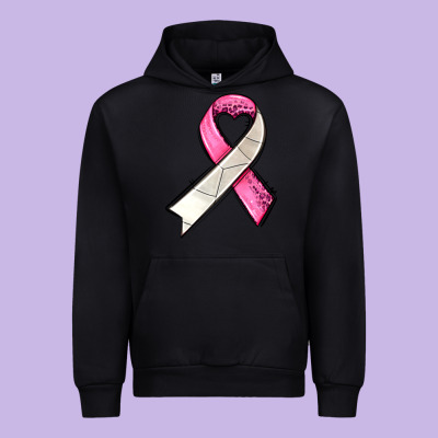 Breast Cancer Sport Ribbons Urban Hoodie Designed By Adodesignshop