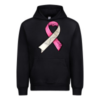Black breast cancer sport ribbons Urban Hoodie - AdoDesignShop