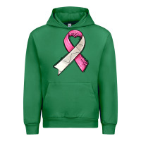 Emerald breast cancer sport ribbons Urban Hoodie - AdoDesignShop