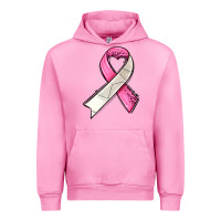 Fuchsia Pink breast cancer sport ribbons Urban Hoodie - AdoDesignShop