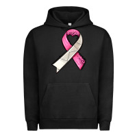 Pigment Black breast cancer sport ribbons Urban Hoodie - AdoDesignShop