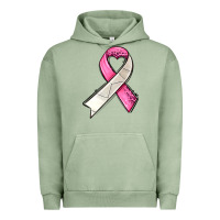 Pigment Oil Green breast cancer sport ribbons Urban Hoodie - AdoDesignShop