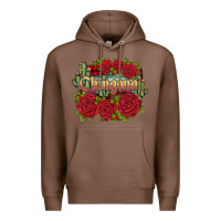 Chestnut christmas chingona Premium Hoodie - JahusDesignShop