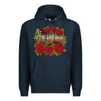 Navy christmas chingona Premium Hoodie - JahusDesignShop