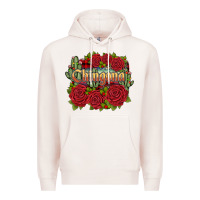 Pale Pink christmas chingona Premium Hoodie - JahusDesignShop