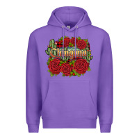 Purple christmas chingona Premium Hoodie - JahusDesignShop