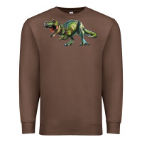 Chestnut t rex dinosaur Premium Sweatshirt - RanaPortraitStore