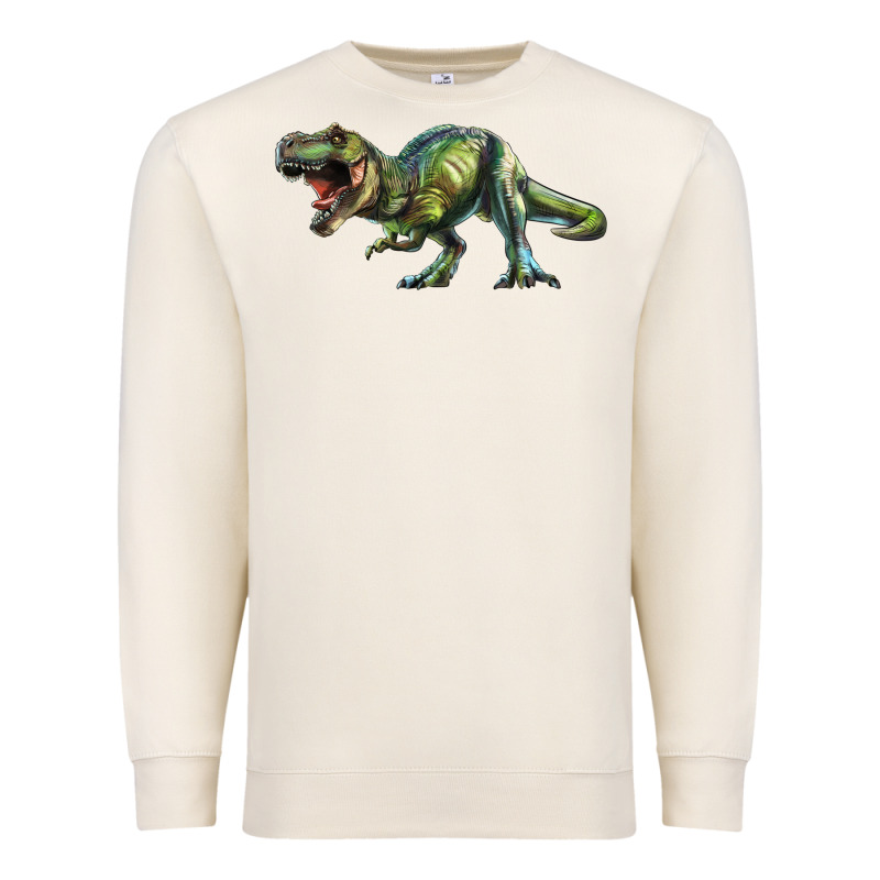 T Rex Dinosaur Premium Sweatshirt by RanaPortraitStore | Teevron