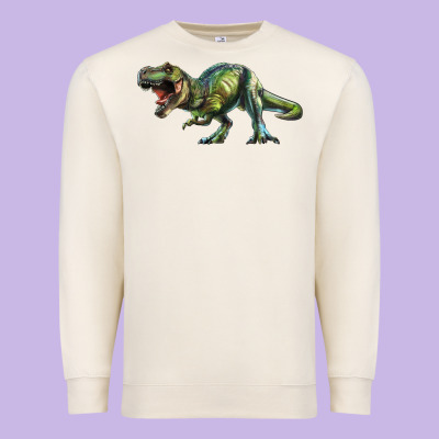 Premium Sweatshirt t rex dinosaur