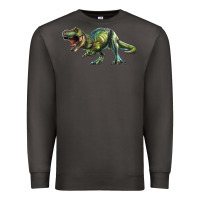 Smoke t rex dinosaur Premium Sweatshirt - RanaPortraitStore