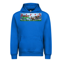 Cobalt merry christmas with santa sleigh Urban Hoodie - BundleAndBundleShop