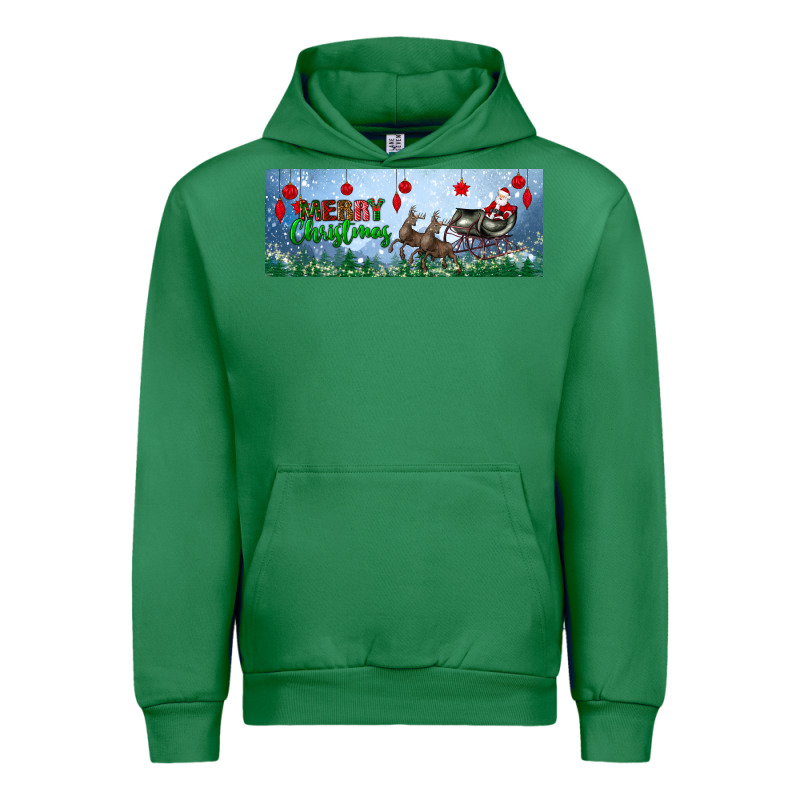 Merry Christmas With Santa Sleigh Urban Hoodie by BundleAndBundleShop | Teevron