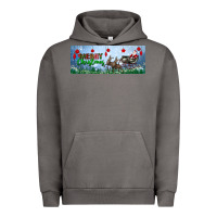 Pigment Tornado merry christmas with santa sleigh Urban Hoodie - BundleAndBundleShop
