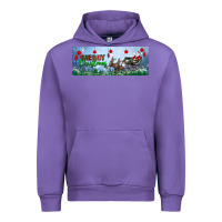 Tulip merry christmas with santa sleigh Urban Hoodie - BundleAndBundleShop