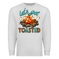 Dove Grey lets get toasted Premium Sweatshirt - texasbilliewilder