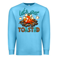 Ocean Blue lets get toasted Premium Sweatshirt - texasbilliewilder