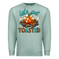 Seafoam lets get toasted Premium Sweatshirt - texasbilliewilder