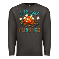 Smoke lets get toasted Premium Sweatshirt - texasbilliewilder