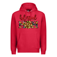 Cardinal Christmas blessed mom Premium Hoodie - JahusDesignShop