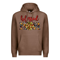 Chestnut Christmas blessed mom Premium Hoodie - JahusDesignShop