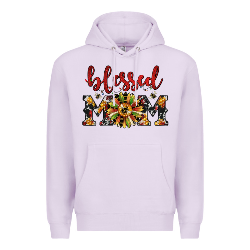 Christmas Blessed Mom Premium Hoodie by JahusDesignShop | Teevron