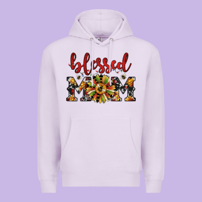 Christmas Blessed Mom Premium Hoodie Designed By Jahusdesignshop