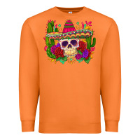 Carrot mexican skull Premium Sweatshirt - Zillion Design Studio