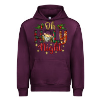 Mauve Wine oh holy night Urban Hoodie - BundleAndBundleShop