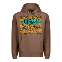 Chestnut blessed mom Premium Hoodie - JahusDesignShop